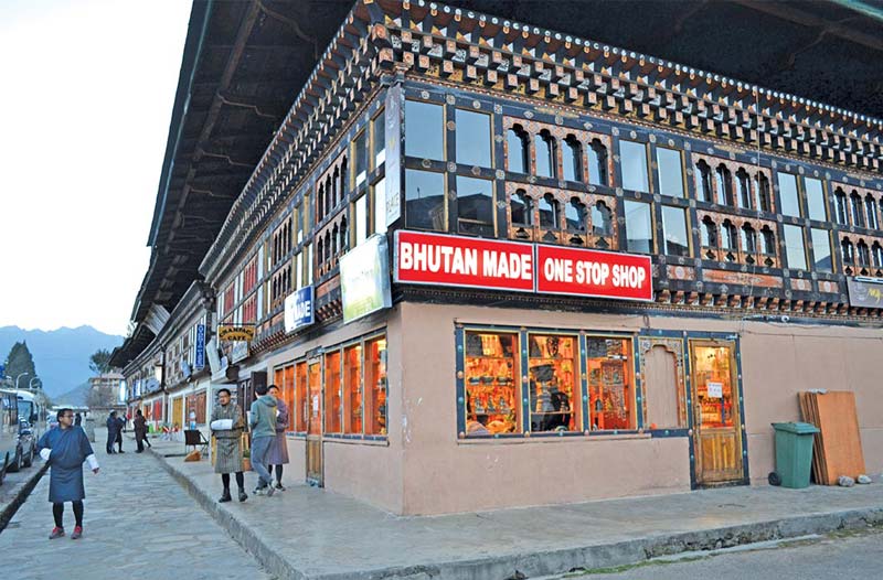 Shopping in Bhutan