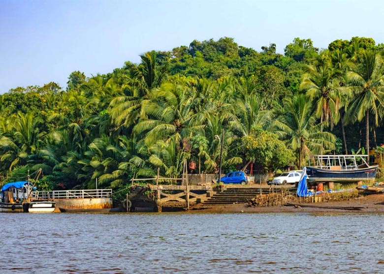 Mandovi River from Old Goa