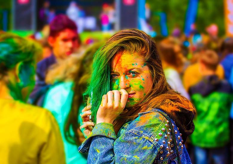 Holi in Delhi