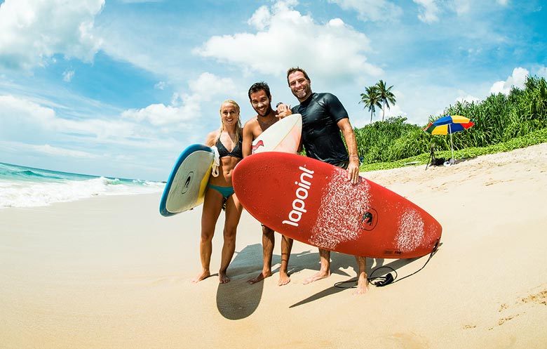 Surfing in Sri Lanka