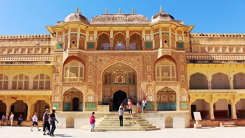 Entrance of Amer Fort Jaipur