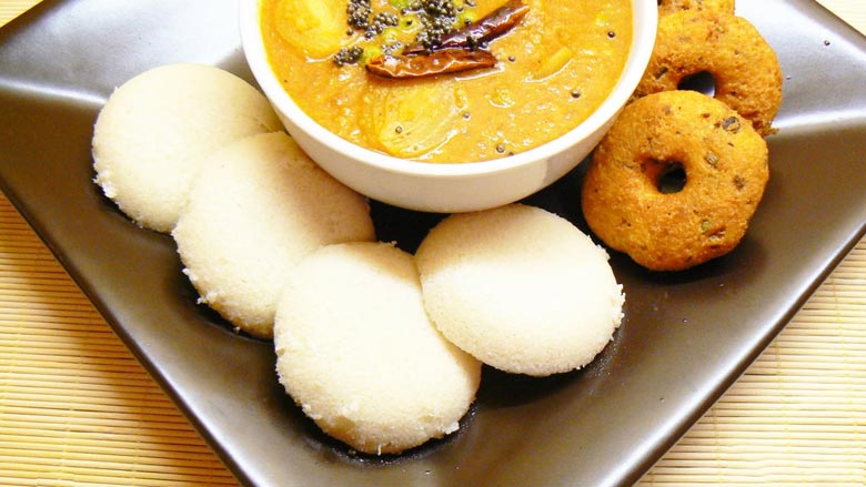 Idli and Sambhar