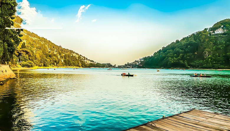 Boating at Nainital Lake