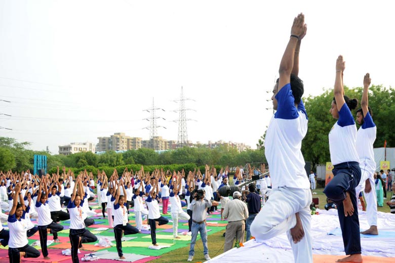 Yoga Exercise Event in Uttarakhand