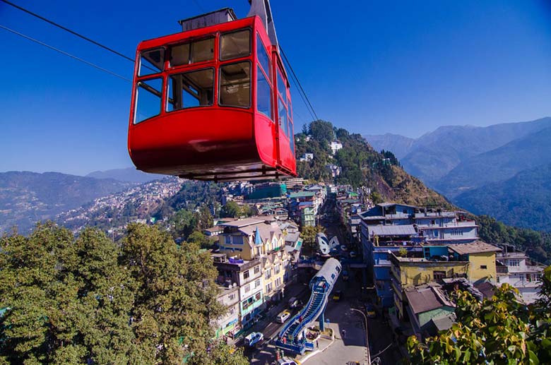 Cable Car ride in Gangtok