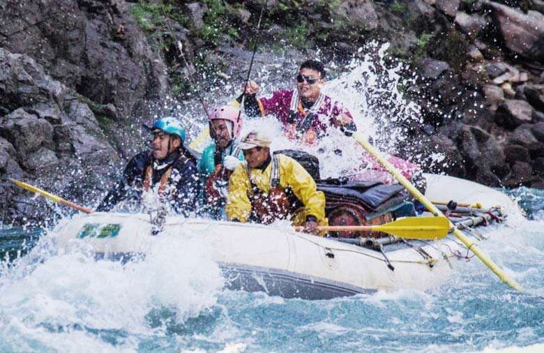 Siang River for River Rafting