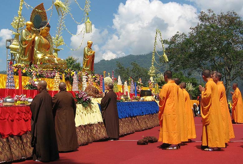 Vesak Poya festival in Sri Lanka