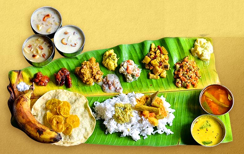 The Famous Kerala Wedding Food - Sadhya