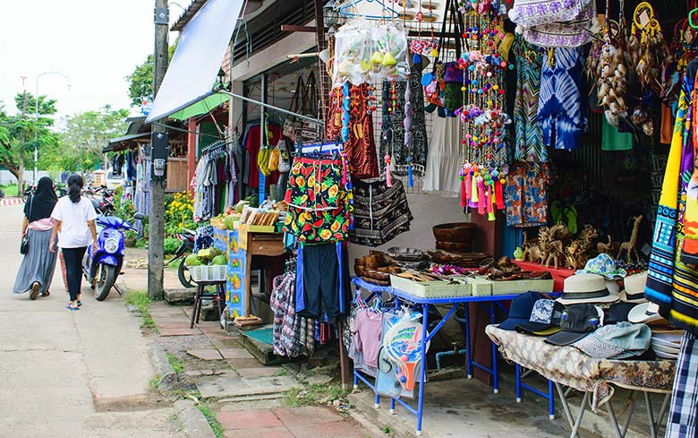 MG Road Market in Andaman