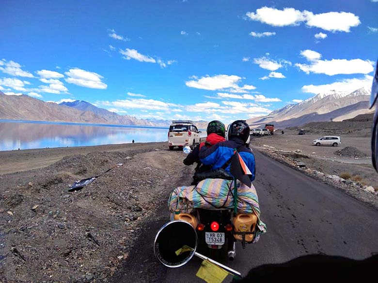 leh ladakh bike trip in april