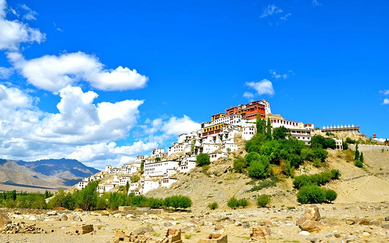 Thiksey Monastery of Ladakh
