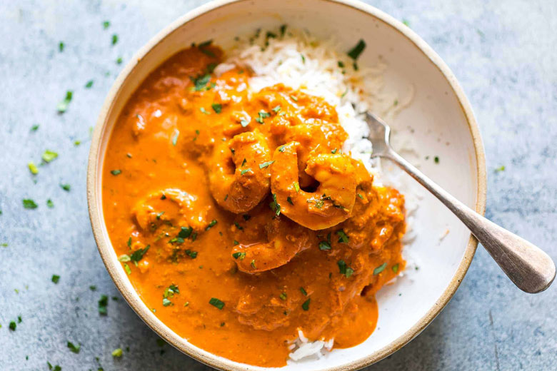 Coconut Prawn Curry