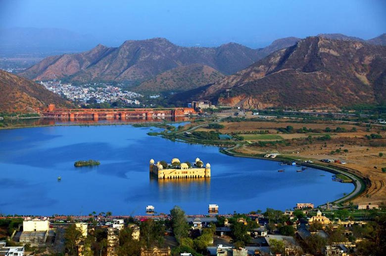 Full View of Jal Mahal