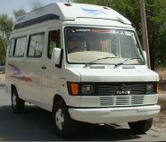 9 Seated AC Deluxe Tempo Traveler
