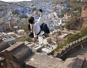 Zip Lining in Rajasthan